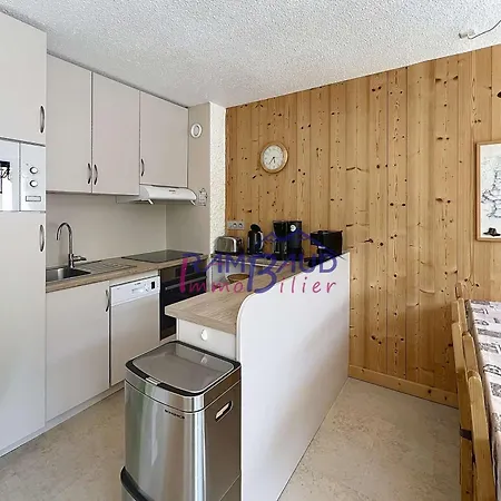 Apartment 3 Pieces Centre Station - 6 Couchages - Balcon Expose Sud - Fr-1-854-32 Valloire